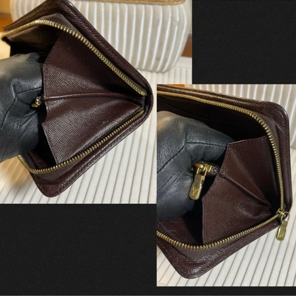 Louis Vuitton Damier Ebene Zippy Wallet